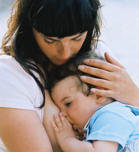 Mother Breastfeeding Baby